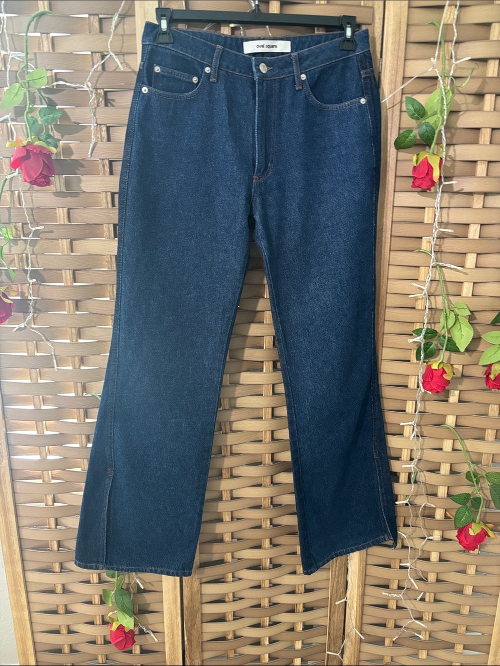 Oval square jeans